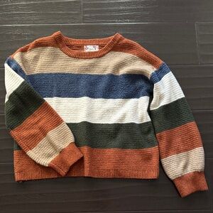 Striped Multicolor Sweater for Men
